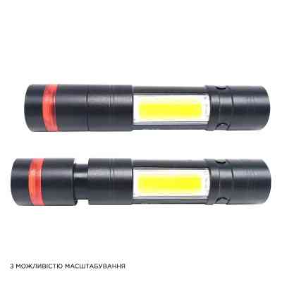 Фонарь Quantum Assistant 3W LED+COB з USB з функцією Power Bank (QM-FL1030) Винница