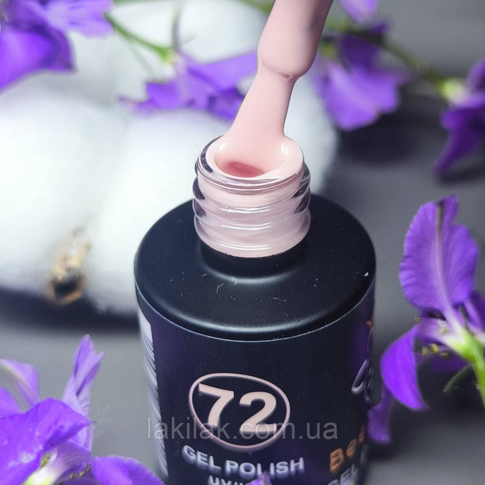 Гель-лак для нігтів Bee Nails 072 (ніжне пралине) 8мл Херсон - фото 1