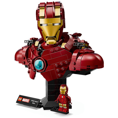 Конструктор LEGO Marvel Погруддя Залізної Людини MK4 (76327) Вінниця - фото 10