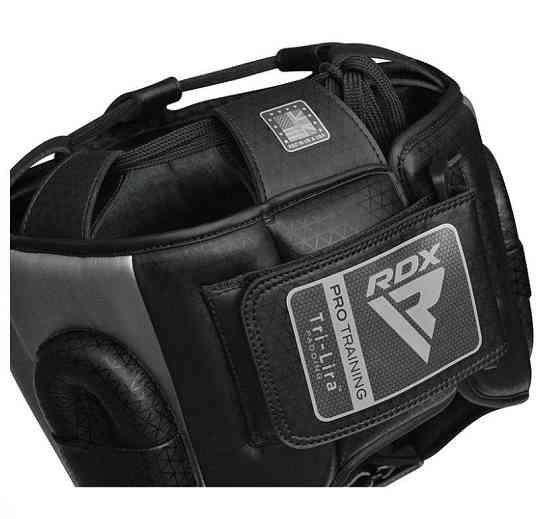 Боксерский шлем с бампером RDX L2 Mark Pro Silver L Киев
