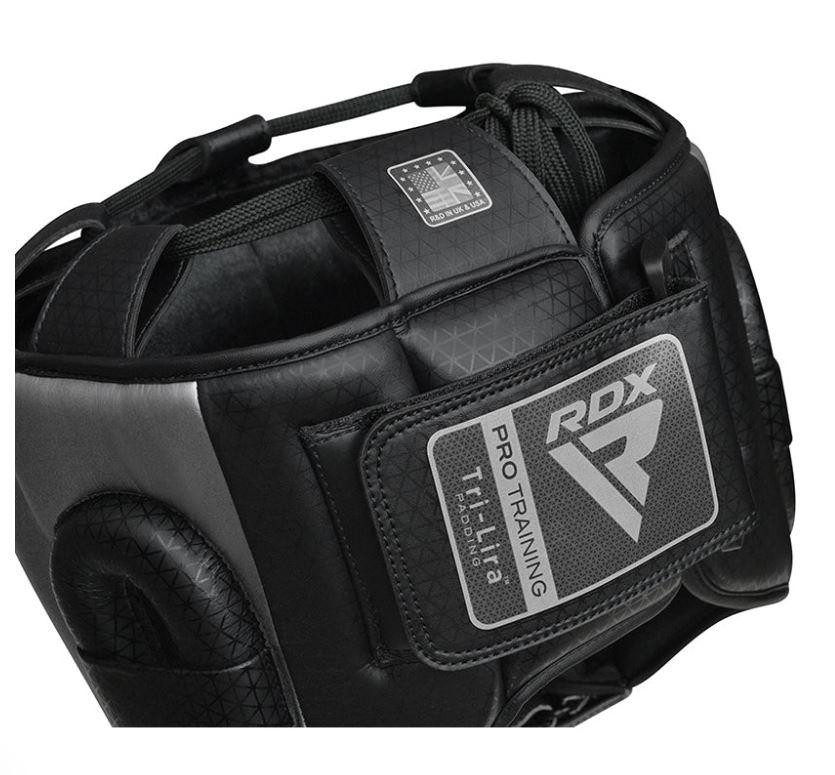 Боксерский шлем с бампером RDX L2 Mark Pro Silver L Киев - изображение 4