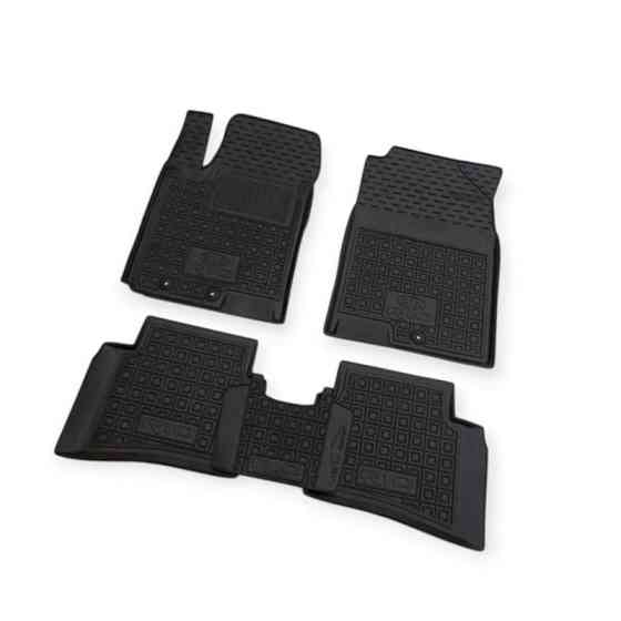 Коврики kia rio 2017-2023 борт 2,5см, с перемычкой салона Мукачево