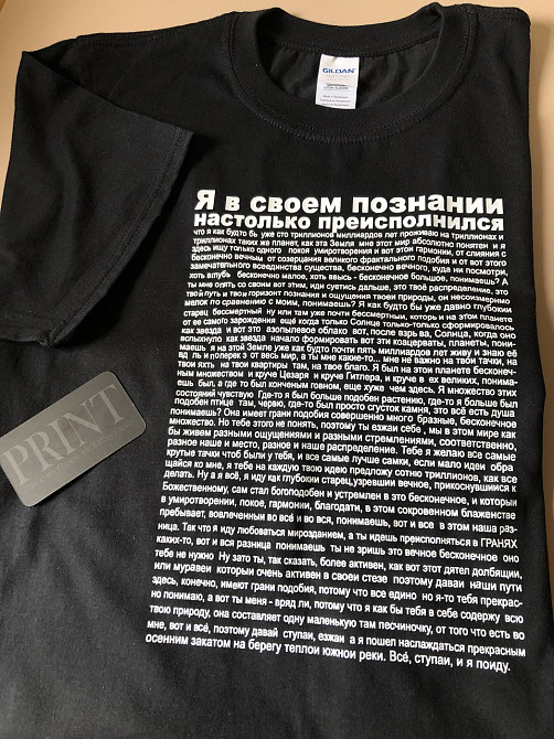 Футболка преміум Чоловіча/Жіноча ІДУХИЙ ДО РЕКЕ Чернівці - фото 2