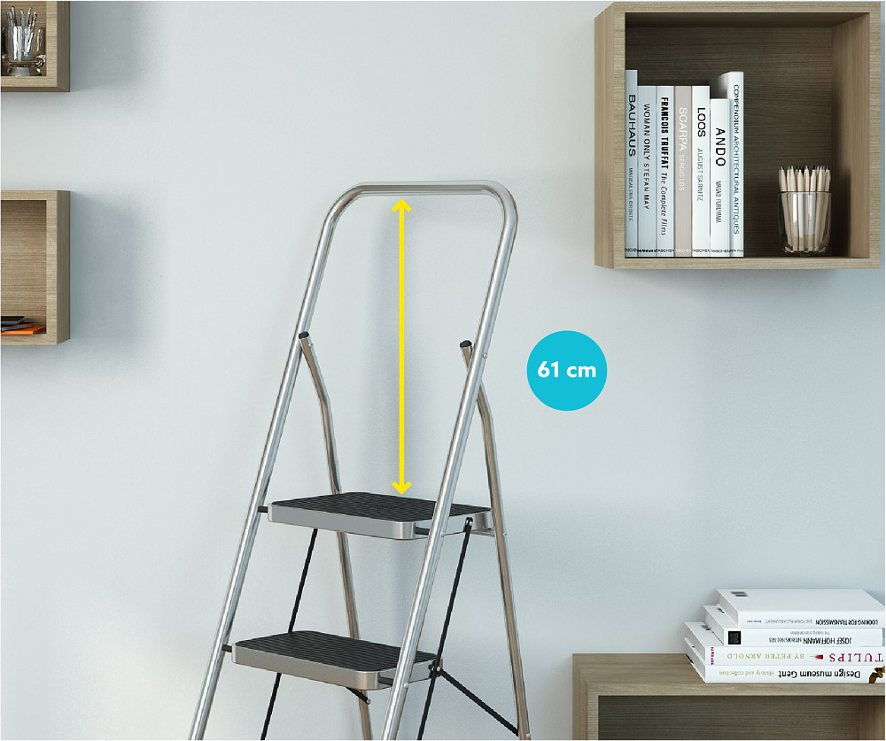 Драбина Colombo Security 3 щаблі (G206AT3W) Київ - фото 3