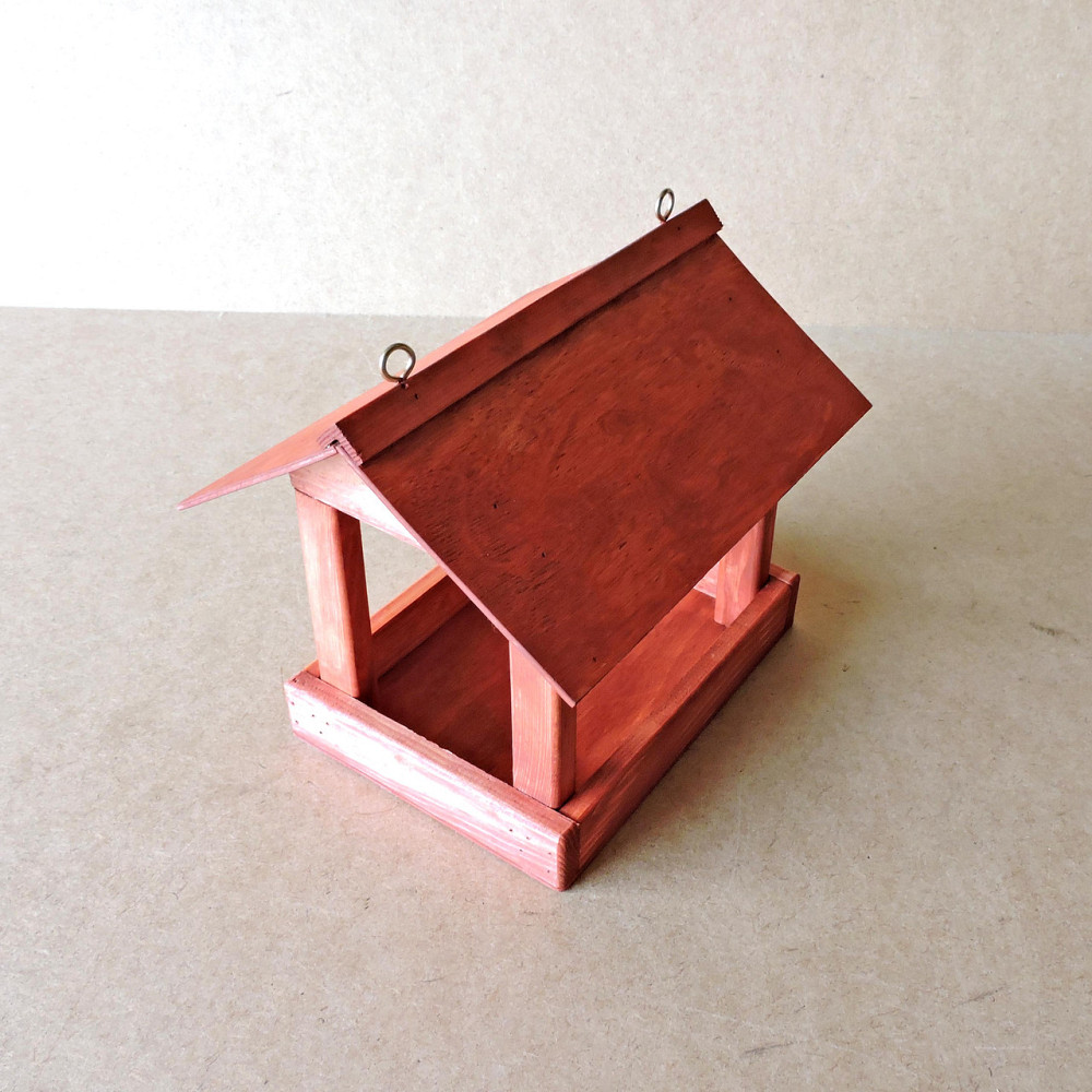 Годівниця садова для птахів "Малинівка" корал Миколаїв - фото 6