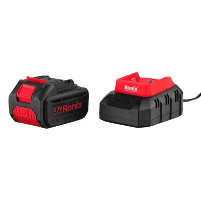 Дискова пила Ronix циркулярна 20Вт, 165мм, 4Ah x 2 (8609) Вінниця - фото 2