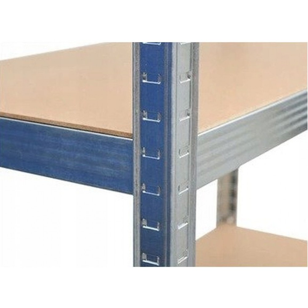 Металевий поличний стелаж вітрина з полицями Siker G7030 150х70х30 см., 5 полиць Київ - фото 6