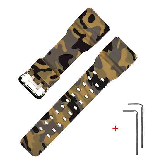 Ремешок для Casio G-Shock GG-1000/GWG-100/GSG-100 Camo Beige SI SBR Київ