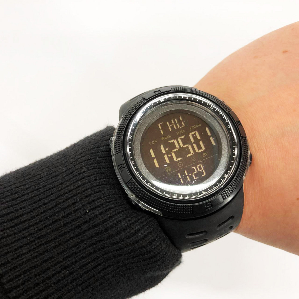 Годинники для походів SKMEI 2070BK BLACK, Годинники спортивні армійські Спецназ RQ-36 Івано-Франківськ - фото 5