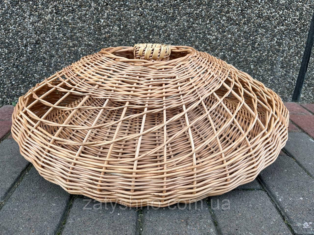 Оригинальная люстра плетеная диаметр 50 см Киев - изображение 4