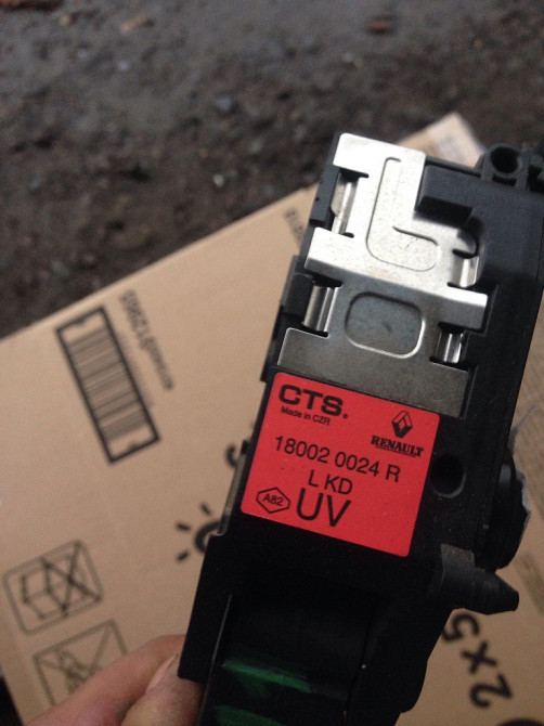 Педаль газу Renault Scenic III 2009-2016 (180020024R) Ковель - фото 2