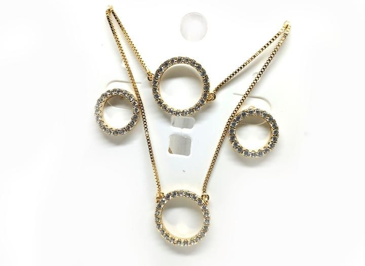 Набор украшений подвеска, браслет и серьги медиц сталь Киев - изображение 1