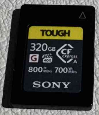 Новая Карта памяти Sony 320GB CFexpress Type A Tough. Киев