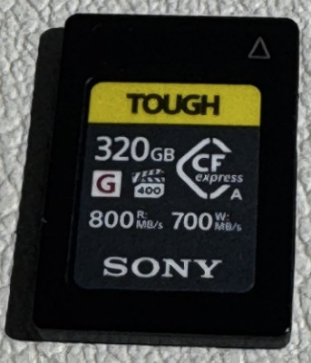 Новая Карта памяти Sony 320GB CFexpress Type A Tough. Киев - изображение 6