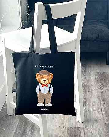 Екошопер BookOpt ВК4057 Teddy Bear (Be Excellent) чорний Луцк