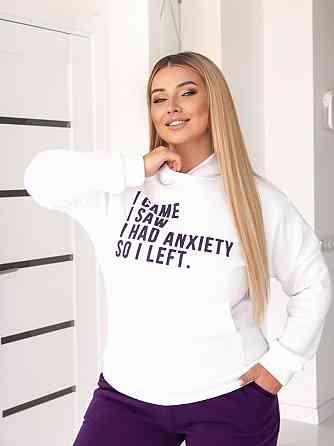 Женский теплый спортивный костюм 