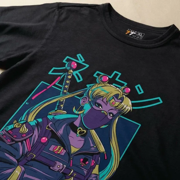 Футболка для підлітка хлопчика з принтом Сейлор Мун Самурай Розмір 160 Anime10989 Дніпро - фото 3