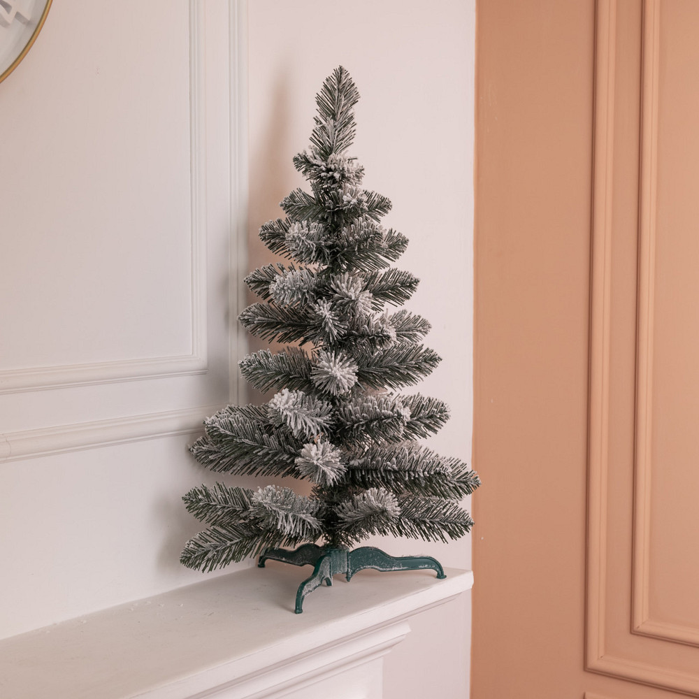 Lugi Штучна новорічна міні ялинка «Полонинська» зимова 60 см SOK-M-04-3 Коломыя - изображение 1