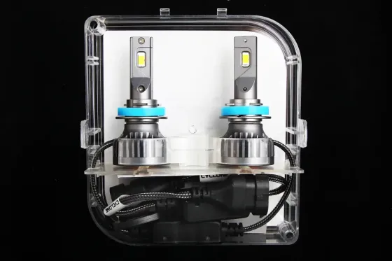 Лампа диодная  H11  12В 10000лм/5500К/50Вт/CSP3570 Cyclone с кулером Винница