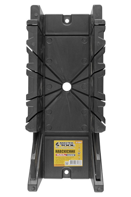 Стусло столярне пластикове MASTERTOOL 295х80х70 мм 22,5/45/90° 14-3844 Коломыя - изображение 4