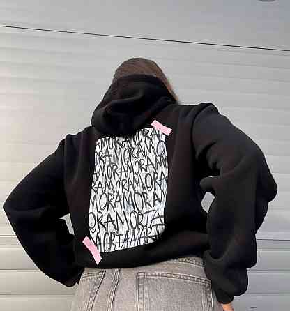 Худи оверсайз AMORE L, Серый Черновцы