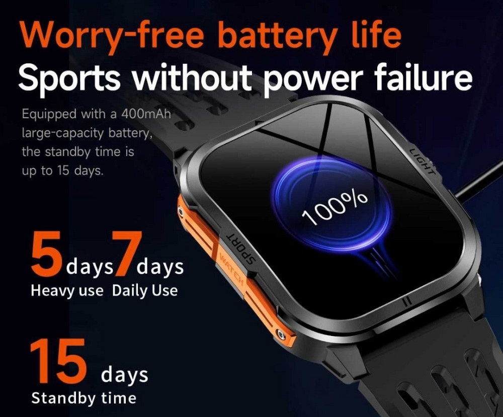 Смартгодинник: DAORKOW MK98. Тактичні, спортивні. Харків - фото 4