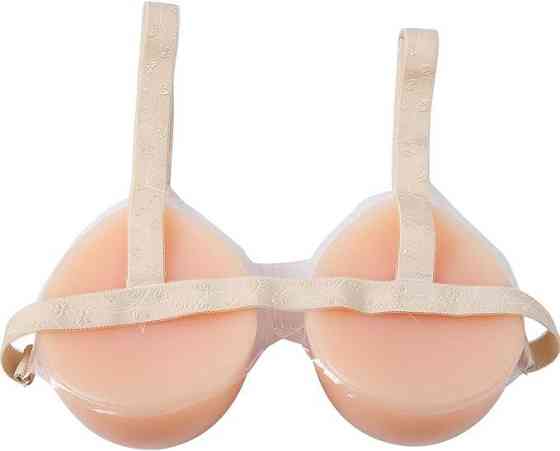 Силіконові самоклеючі протези грудей IVITA 6XL з ремінцями для бюстгальтера для підробленої мастектомії грудей Розмір F Дніпро