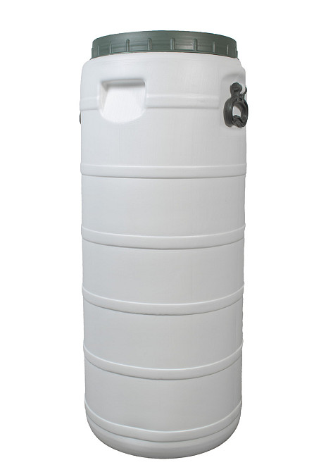 Пищевая бочка 50 л белая бидон  широкая горловина для молока и меда Днепр - изображение 3
