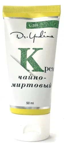 Крем чайно-миртовый для лица Dr. Yudina 50 мл Днепр - изображение 1