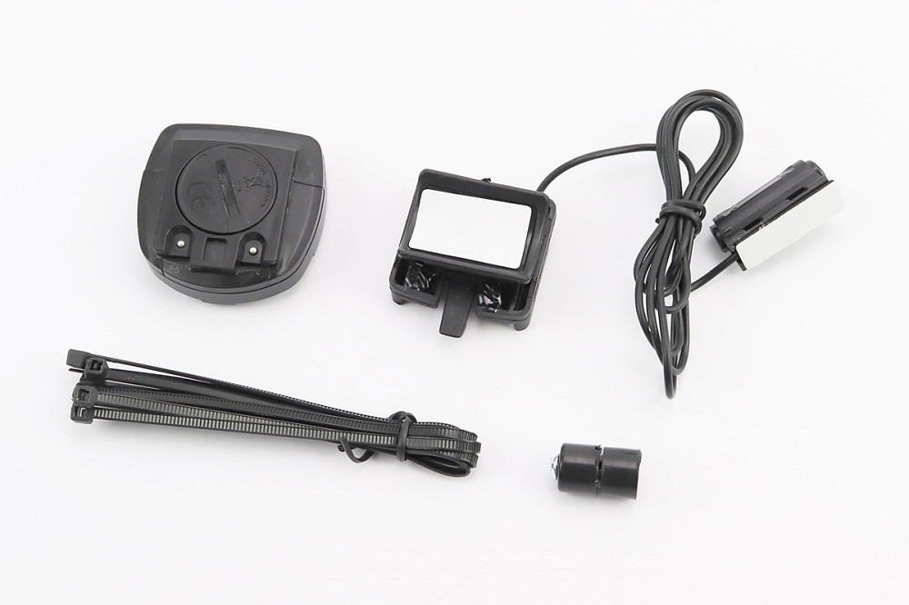 Велокомп'ютер 15-функцій, дротовий, чорний (без батарейок) Київ - фото 2