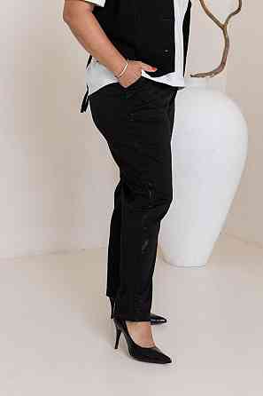 Жіночі стильні штани з якісного, щільного трикотажу. 60/62 Одеса