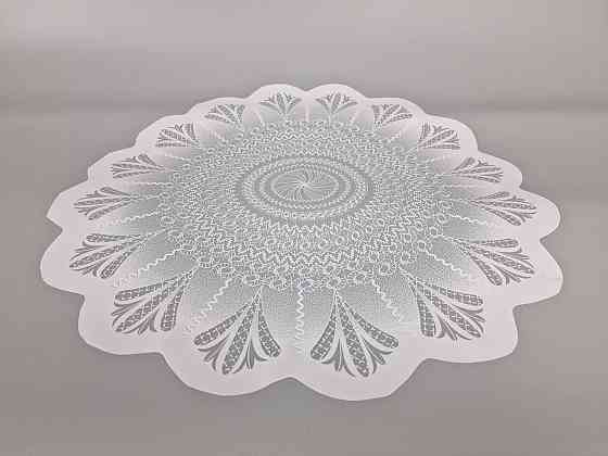 Серветка для квітів діаметром 50 см з рис, 100 шт No 333 (3) (100 шт.) Харків