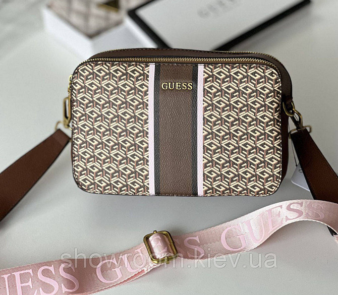 Жіноча сумка на плече Guess (2339-2) Київ - фото 2