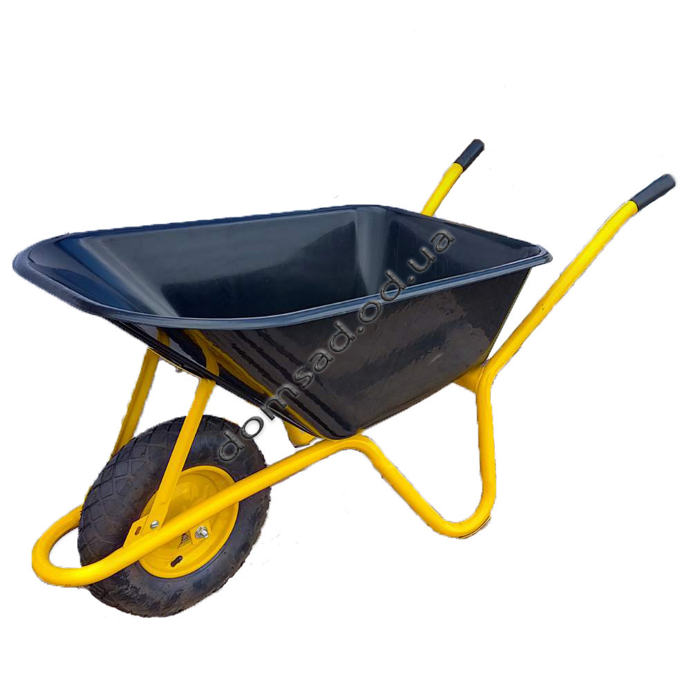 Тачка строительная, тачка садовая с пластиковым корытом Одесса - изображение 1