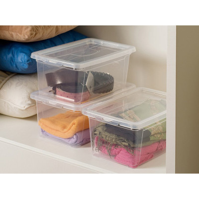 Контейнер для хранения DEA home Easy прямоугольный Прозрачный 5 л (20076) Винница - изображение 3