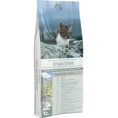 Сухий корм для кішок Carpathian Pet Food Inactive 12 кг (4820111140770) Вінниця