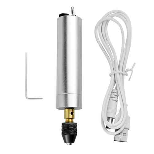 Дремель мини дрель электрическая 5.5В USB с патроном 0.3-4мм Винница