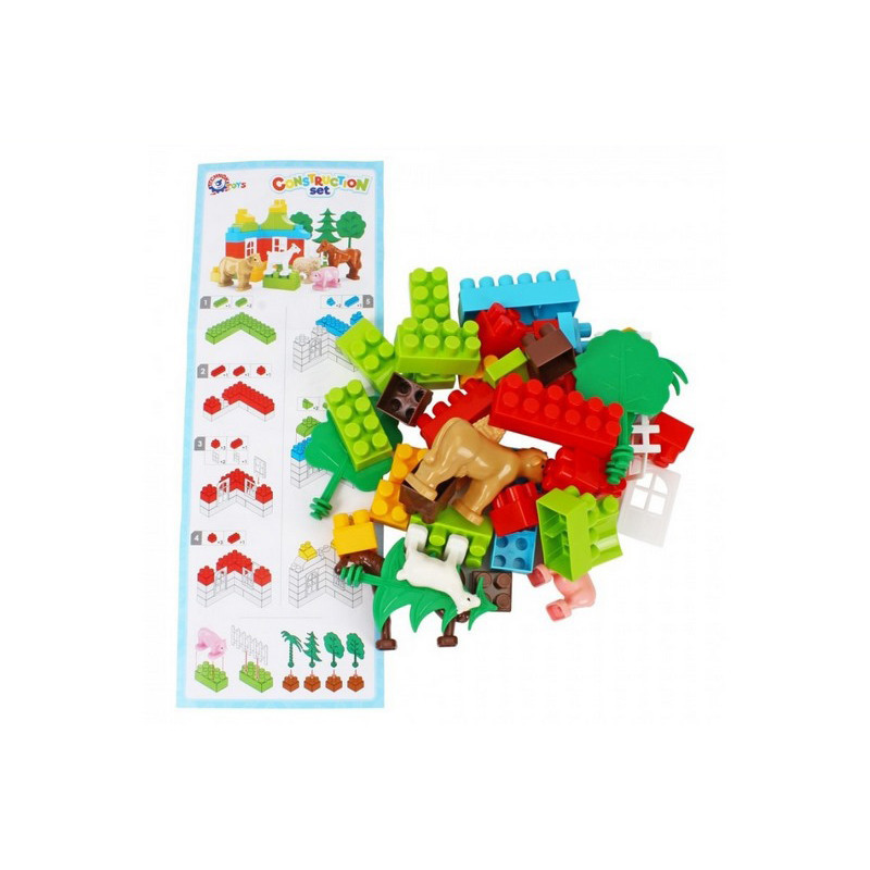 Дитячий конструктор "Ферма" 0341TXK, 45 елементів Вінниця - фото 4