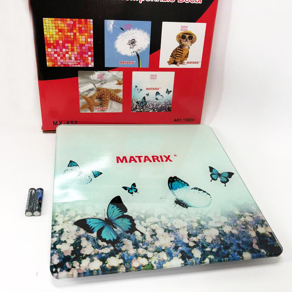 Ваги підлогові електроніка MATARIX MX-452 180 кг, Ваги для зважування тіла, Ваги для GU-346 зважування маси Київ - фото 3