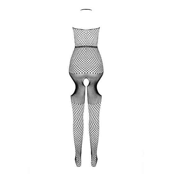 Бодістокінг з імітацією панчох Passion BS079 black Sex Aura Київ