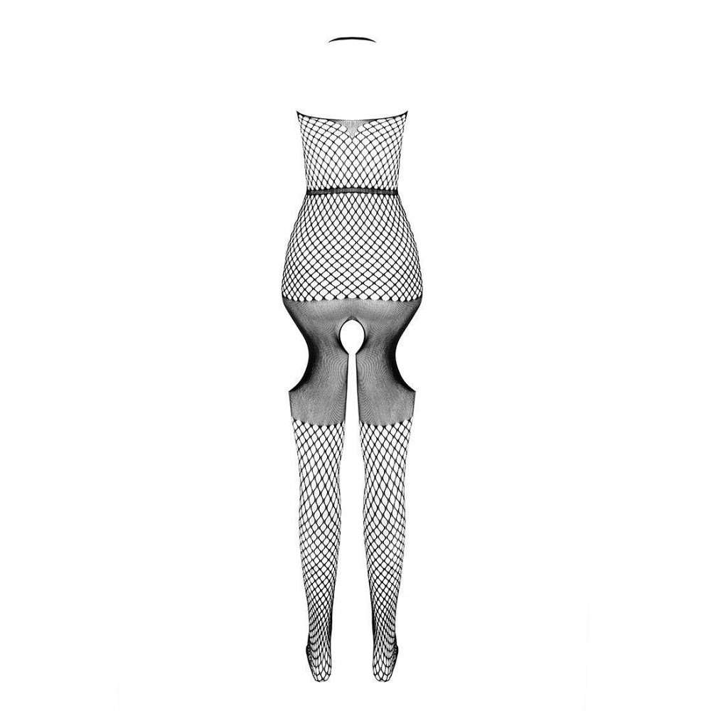 Бодістокінг з імітацією панчох Passion BS079 black Sex Aura Київ - фото 6