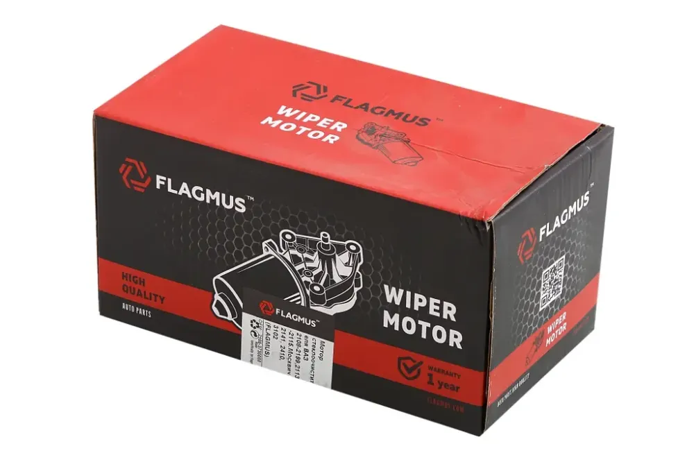 Моторчик стеклоочистителя 2108 Flagmus + крепеж Винница - изображение 3