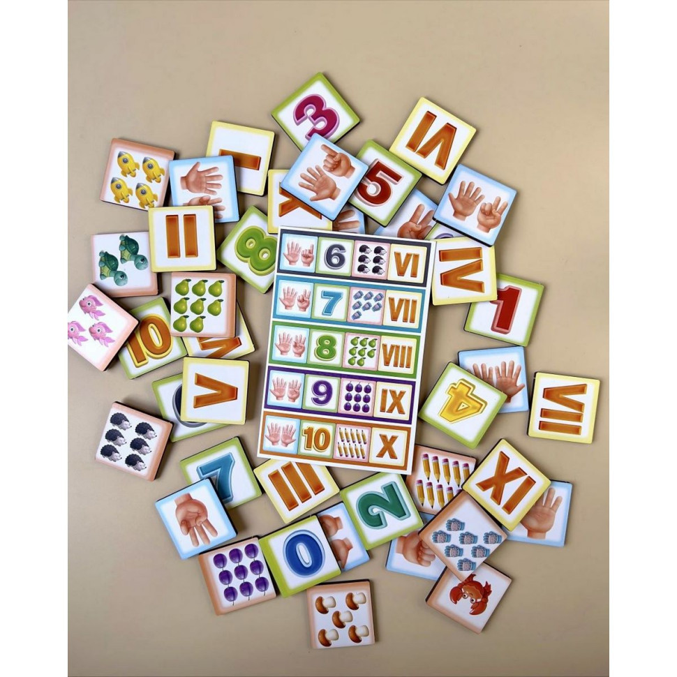 Деревянный пазл-сортер 