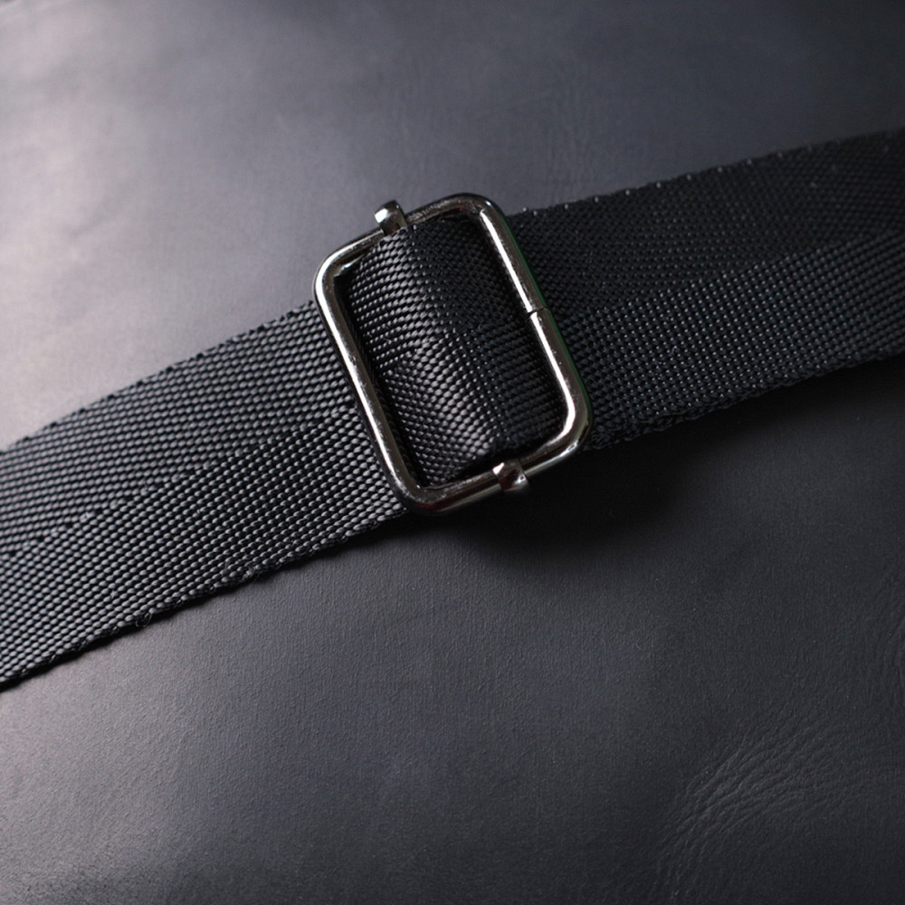 Мужская сумка через плечо из матовой натуральной кожи Shvigel 22848 Черная Киев - изображение 1