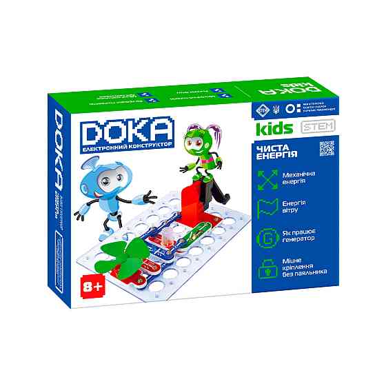 Конструктор електронний Doka Чиста енергія Дніпро