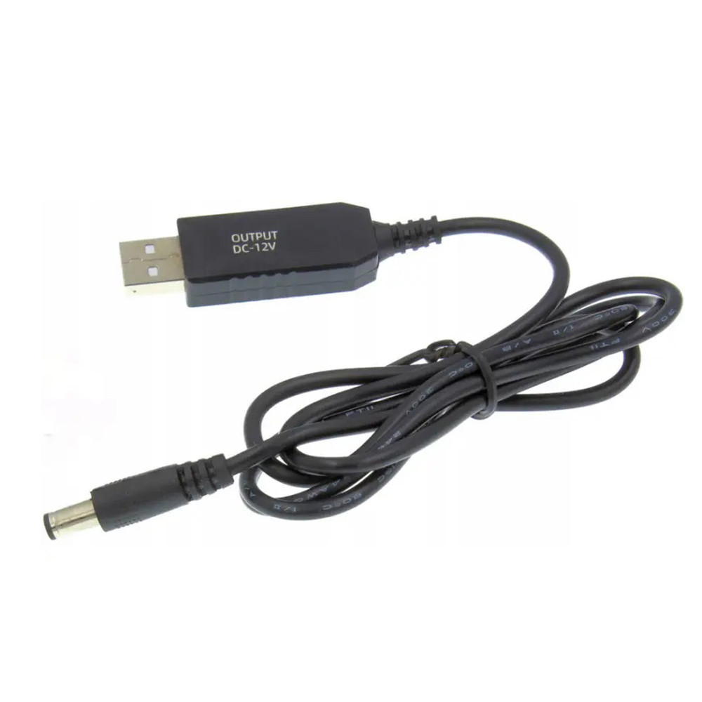 Кабель живлення для WiFi роутера від повербанку з 5V на 12V / USB Кабель для вайфай роутера Київ - фото 4
