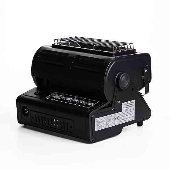 Обігрівач-плита туристична газова HP-DS3-8 1300 Вт чорна газова плита настільна Коломия