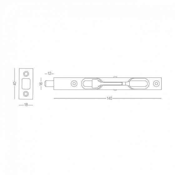 ШПІНГАЛЕТ C-140 MA МАТОВИЙ АНТРАЦИТ Киев