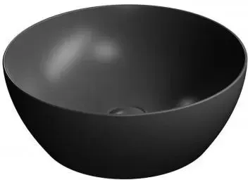 Раковина  Gsi Pura Nablatowa 42X16 Czarna Matowa 885126 Киев - изображение 1