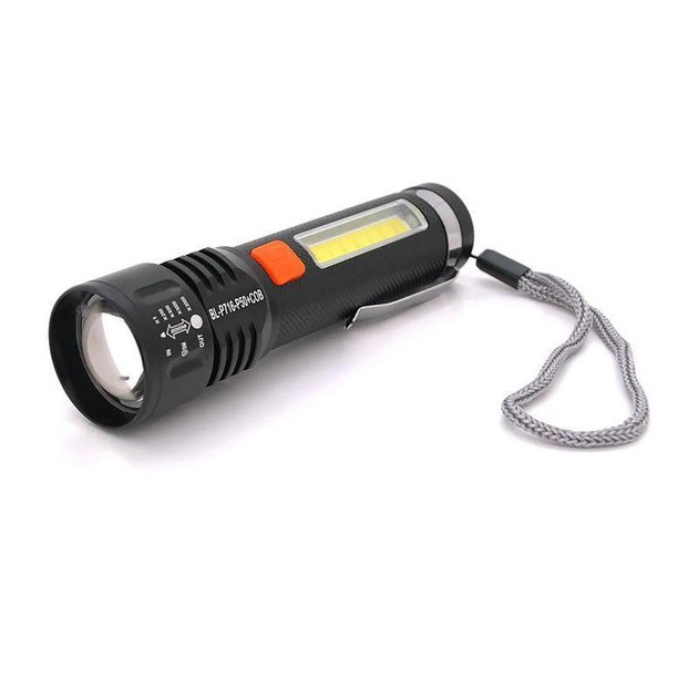 Тактичний ліхтар з діодом, Портативний ліхтар із функцією зарядки з регулюванням променя FW-27 Львів - фото 13